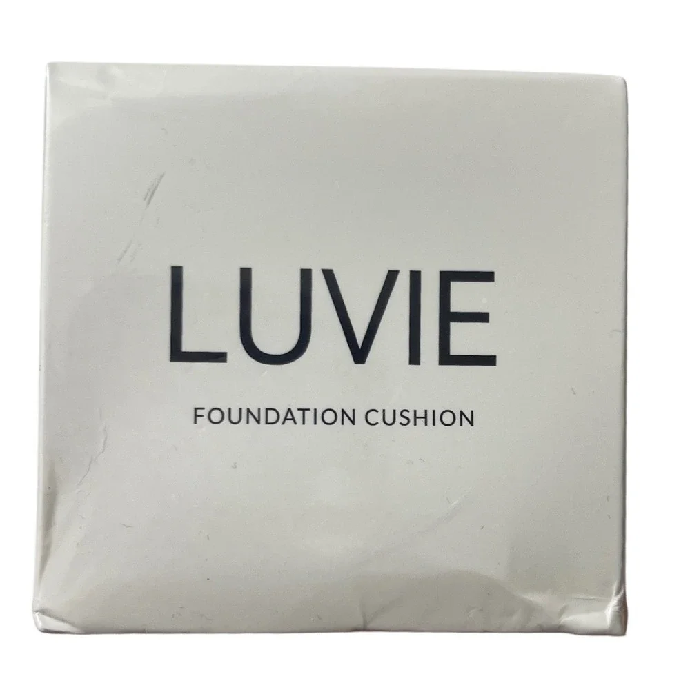 LUVIE Foundation Cushion Warm Shade Moisturizing Niacinamide 18g New Sealed